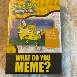 Spongbob what do you meme ?!!!😆😆😆